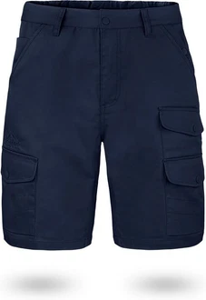 normani Bermudas Herren BDU Shorts Kebili Dunkelblau/Blau