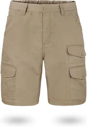 normani Bermudas Herren BDU Shorts Kebili Khaki/Braun