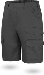 normani Bermudas Herren BDU Shorts Kebili Dunkelgrau/Khaki/Grau