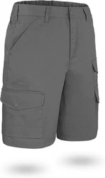 normani Bermudas Herren BDU Shorts Kebili Khaki/Dunkelgrau/Grau/Hellgrau