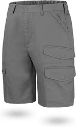 normani Bermudas Herren BDU Shorts Kebili Khaki/Dunkelgrau/Grau/Hellgrau