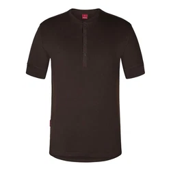 FE ENGEL T-Shirt Grandad Standard Dunkelbraun/Braun/Dunkelrot/Schwarz