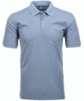 RAGMAN Poloshirt Blau/Hellblau