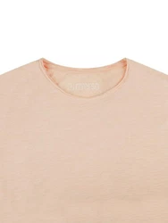 Riverso Herren Basic T-Shirt RIVMatteo Regular Fit Kurzarm Orange/Rosa/Braun