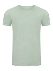 Riverso Herren Basic T-Shirt RIVMatteo Regular Fit Kurzarm Hellgrün/Grün