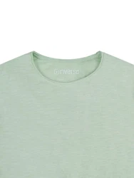Riverso Herren Basic T-Shirt RIVMatteo Regular Fit Kurzarm Hellgrün/Grün