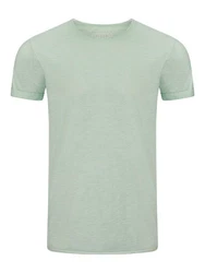 Riverso Herren Basic T-Shirt RIVMatteo Regular Fit Kurzarm Hellgrün/Grün