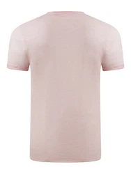 Riverso Herren Basic T-Shirt RIVMatteo Regular Fit Kurzarm Rosa