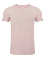 Riverso Herren Basic T-Shirt RIVMatteo Regular Fit Kurzarm Rosa
