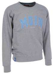 Derbe Sweatshirt Moin Crewneck Blau/Hellblau/Grau