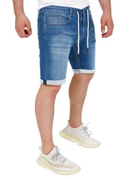 Jeansshorts Diego modische Jeansshorts mit Stretchanteil
