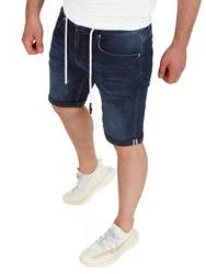 WOTEGA Jeansshorts Diego Dunkelblau/Blau/Hellblau