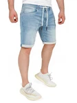 WOTEGA Jeansshorts Diego Hellblau/Blau