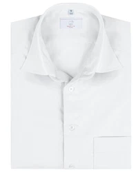 GREIFF Kurzarmhemd BASIC Herren Corporate Hemd Weiß/Grau/Creme/Hellblau