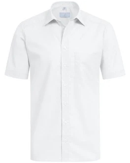 GREIFF Kurzarmhemd BASIC Herren Corporate Hemd Weiß/Grau/Creme/Hellblau GREIFF Kurzarmhemd BASIC Herren Corporate Hemd Weiß/Grau/Creme/Hellblau