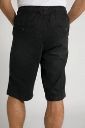 JP1880 Bermudas Bermuda Jeanslook 4-Pocket Relaxed Fit Schwarz/Dunkelgrau