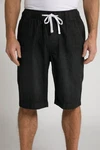 JP1880 Bermudas Bermuda Jeanslook 4-Pocket Relaxed Fit Schwarz/Dunkelgrau