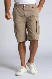 Bermudas Cargo-Bermuda 6 Pockets Regular Fit gerades Bein