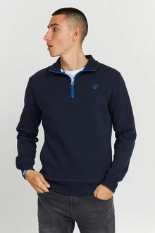 !Solid Stehkragenpullover SDBennTro Ziptroyer 21300895-ME !Solid Stehkragenpullover SDBennTro Ziptroyer 21300895-ME