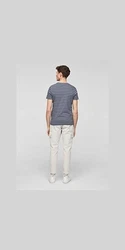 s.Oliver Kurzarmshirt T-Shirt Blau/Grau/Rot