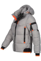 Geographical Norway Steppjacke Herren Winter Jacke Parka Outdoor Hellgrau/Grau/Beige/Dunkelgrau/Orange