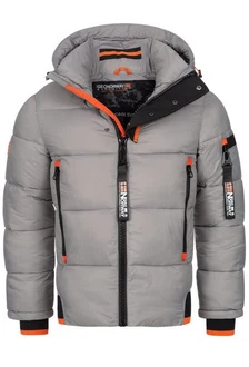 Geographical Norway Steppjacke Herren Winter Jacke Parka Outdoor Hellgrau/Grau/Beige/Dunkelgrau/Orange