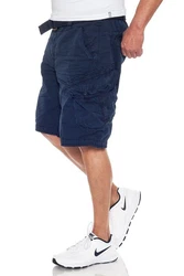 Jet Lag Cargoshorts Take off 3 mit Gürtel Dunkelgrün/Grau/Dunkelblau/Khaki
