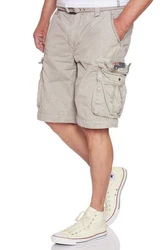 Jet Lag Cargoshorts Take off 8 mit Gürtel Khaki/Beige