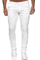 Tazzio Chino Herren Slim Fit Chinohose Designer Hose Stoffhose Herrenhose Stretch Neu (19530) 19530