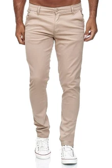 Tazzio Chino Herren Slim Fit Chinohose Designer Hose Stoffhose Herrenhose Stretch Neu (19530) 19530