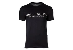 ARMANI EXCHANGE T-Shirt '8NZT72' Dunkelblau/Schwarz