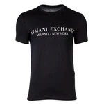 ARMANI EXCHANGE T-Shirt '8NZT72' Dunkelblau/Schwarz