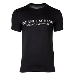 ARMANI EXCHANGE T-Shirt '8NZT72' Dunkelblau/Schwarz
