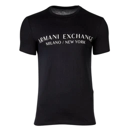 T-Shirt Herren T-Shirt - Schriftzug, Rundhals, Cotton (Packung, 1er Pack)