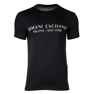 ARMANI EXCHANGE T-Shirt '8NZT72' Dunkelblau/Schwarz