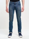 BIG STAR Skinny-fit Jeans NADER niedrige Leibhöhe Blau/Hellblau