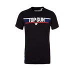 s.Oliver T-Shirt mit Top Gun Print Maverick Slim Fit kurzarm Blau/Dunkelblau/Schwarz