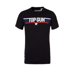 T-Shirt (1-tlg) mit Top Gun Print, Maverick, Slim Fit, kurzarm