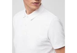 s.Oliver Herren Poloshirt Kurzarm Regular Fit mit Logostickerei Grau/Weiß/Creme/Hellgrau