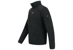 Höhenhorn Skyja Herren Fleece Pullover Schwarz/Dunkelgrau/Grau/Dunkelgrün