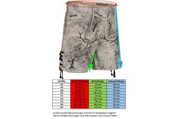 PAULGOS Trachtenhose Herren Lederhose Kurz mit Trägern (HK6) HK6
