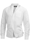 Indicode Langarmhemd Kepner Weiß/Creme/Grau Indicode Langarmhemd Kepner Weiß/Creme/Grau