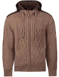 Trachtenstrickjacke Herren Trachten Strickjacke 'Waidsee' mit K