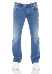 Bootcut-Jeans Herren Jeanshose Roden Boot Cut Denim Hose mit Stretch