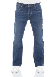 Bootcut-Jeans Herren Jeanshose Timor Boot Cut Denim Hose mit Stretch