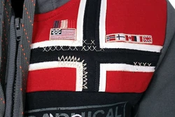 Geographical Norway Sweatjacke Sweater Hoodie Blau/Grau/Dunkelblau/Dunkelgrau