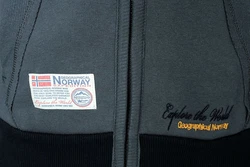 Geographical Norway Sweatjacke Sweater Hoodie Blau/Grau/Dunkelblau/Dunkelgrau