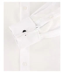 CASAMODA Langarmhemd Businesshemd Creme/Weiß