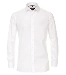 CASAMODA Langarmhemd Businesshemd Creme/Weiß