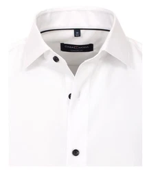 CASAMODA Langarmhemd Businesshemd Weiß/Creme